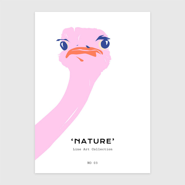 Kiváncsi Pink Strucc