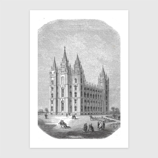 Mormon templom Salt Lake City (19. sz.)