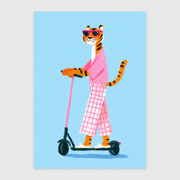 Menő Rolleres Tigris